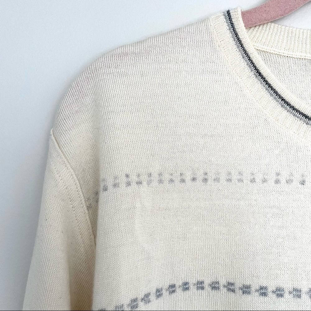 Pulltonic Wool / Cotton Blend Sweater - Picture 3 of 16